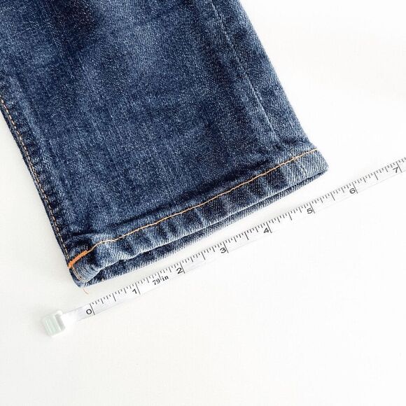 Nudie Jeans Co Womens Tight Long John Classic Denim Skinny Jeans Blue Size 27x34 - Picture 10 of 14